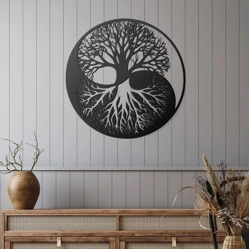 Metal Tree Symbol of eternity